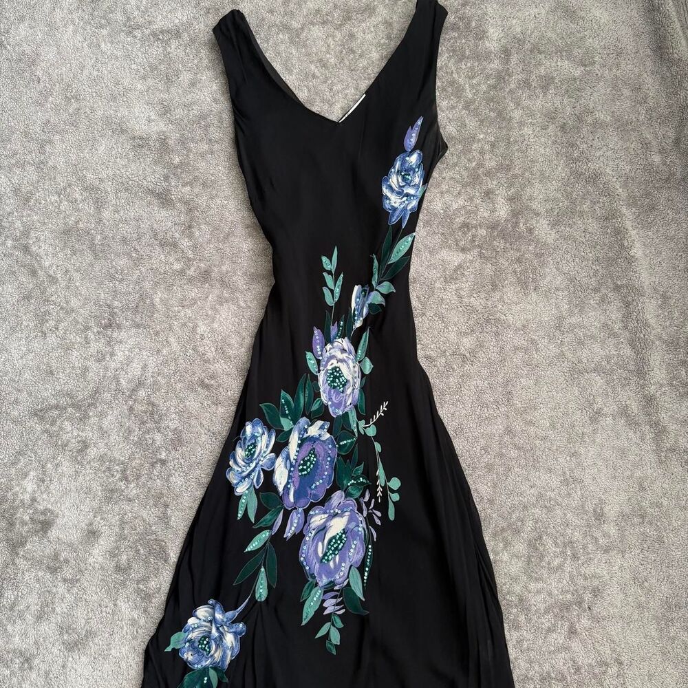 Dressbarn black maxi dress